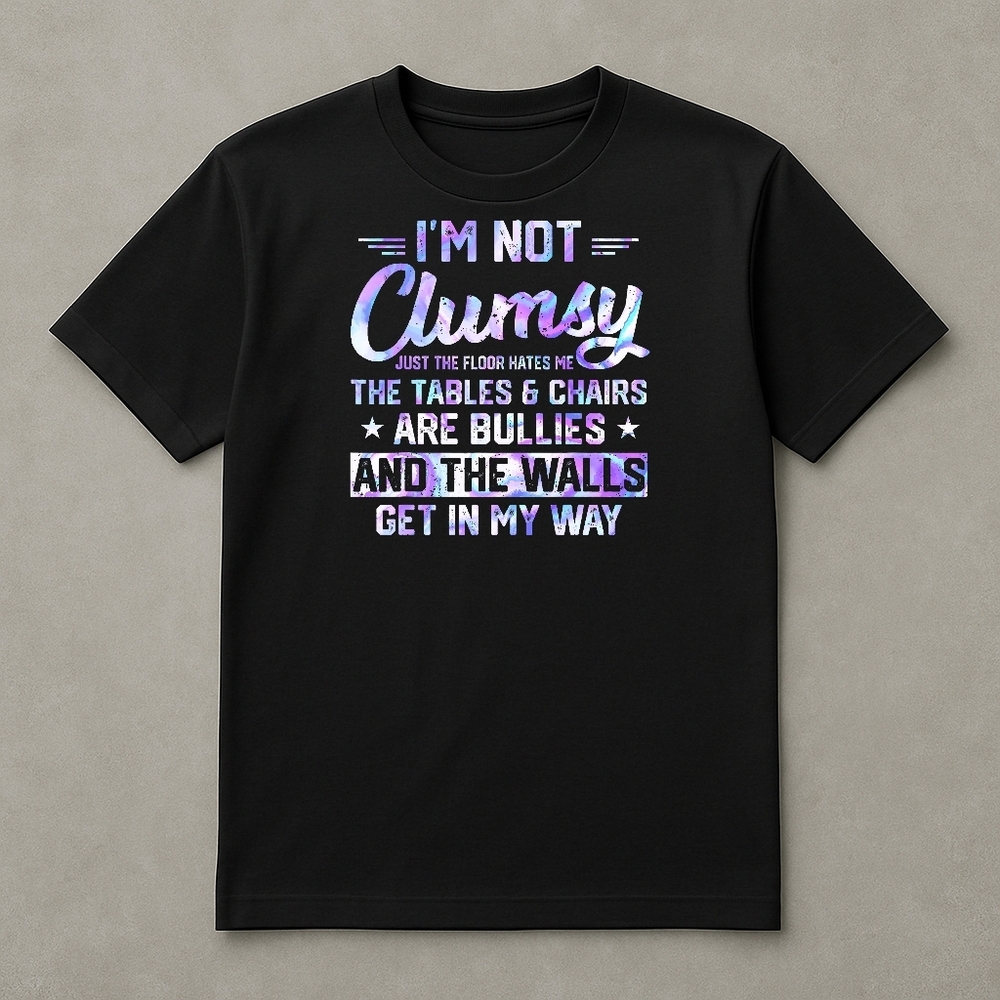 "Urban Stitch Tees" Unisex T-shirt Black Color Sarcastic Design